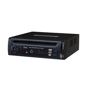 BuySKU59067 1 Din Car Audio DVD/VCD/CD/CD-R/MP3/JPEG/HDCD Player with FM Transmitter (Black)