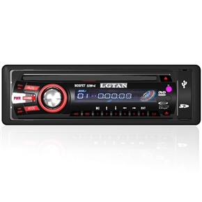 BuySKU59217 1 Din In-Dash Car Audio DVD/DIVX/VCD/CD/CD-R/MP3/USB2.0/MPEG4/SD/MMc Player (3012)