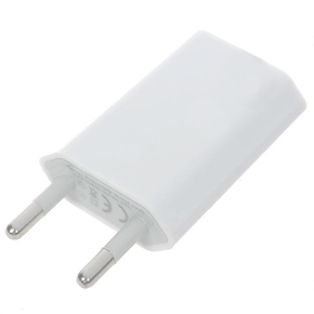 BuySKU61028 100~240V EU Plug USB Power Adapter Charger for iPhone3G 3GS 4G iPad (White)