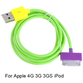 BuySKU66024 100CM USB Charging Data Cable for iPhone iPod Classic Nano Touch (Green)