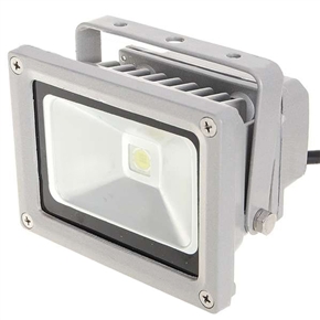 BuySKU61438 10W 7000K 100-265V Super Bright Floodlight Projection Lamp (Silver Grey)