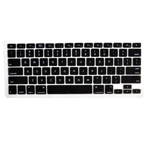 BuySKU66031 11.6-inch Silicone Keyboard Film Cover Guard for Apple Macbook Air (Black)