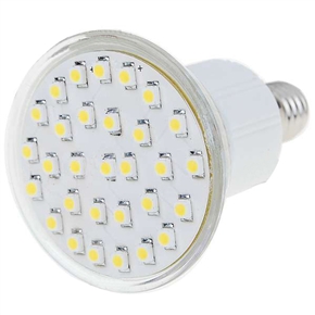 BuySKU61440 110V E14 1.5W 30-LED 120-Lumen 3500K Light Bulb