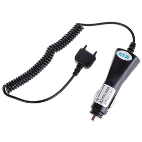 BuySKU59798 120cm Length Coiled Cable Cell Phone Car Charger for Sony Ericsson J100/K750/W550/Z520/W900