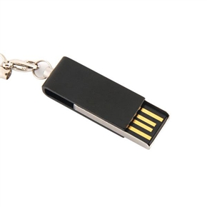 BuySKU60489 16GB Mini Rotary Flash Drive (Black)