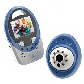 BuySKU66444 2.4" TFT-LCD 4-Channel 2.4GHz Digital Wireless Handheld Baby Monitor with 2-way Speak /IR Night Vision /AV-out