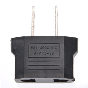 BuySKU63088 2.5/250V 10A Australian Style & European Style Plug to American Style Adapter Plug