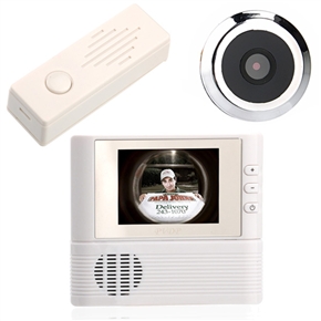 BuySKU66299 2.8 Inch LCD Screen 0.3MP Electronic Digital Peephole Viewer Door Viewer with Remote Controller