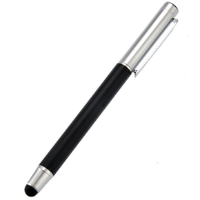 BuySKU67432 2-in-1 Capacitive Touch Screen Stylus Pen with Ball Point Pen for iPad /iPhone /iPod (Black)