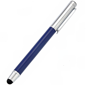 BuySKU67433 2-in-1 Capacitive Touch Screen Stylus Pen with Ball Point Pen for iPad /iPhone /iPod (Blue)