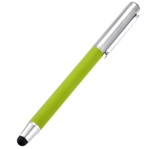 BuySKU67436 2-in-1 Capacitive Touch Screen Stylus Pen with Ball Point Pen for iPad /iPhone /iPod (Green)
