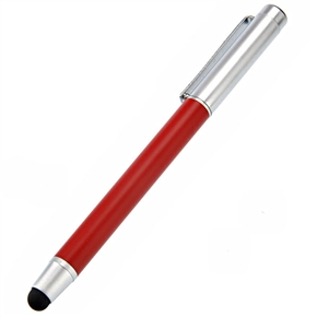 BuySKU67434 2-in-1 Capacitive Touch Screen Stylus Pen with Ball Point Pen for iPad /iPhone /iPod (Red)