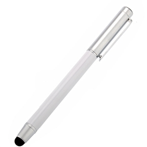 BuySKU67431 2-in-1 Capacitive Touch Screen Stylus Pen with Ball Point Pen for iPad /iPhone /iPod (White)