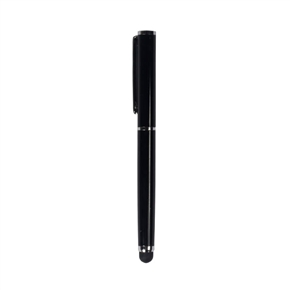 BuySKU60971 2-in-1 Stylus Touch Pen for iPad 2 iPad 1 + Pen for Paper Writing (Black)