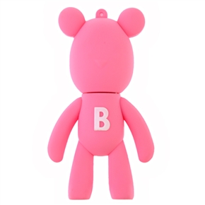 BuySKU60559 2GB Cute Pink Momo Bear USB Flash Drive Flash Memory U Disk (Pink)