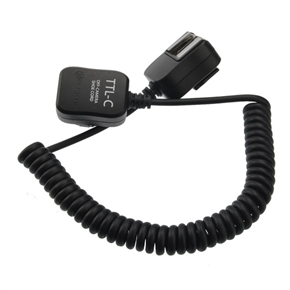 BuySKU66344 2M OC-E3 TTL-C Off-camera Flash Sync Shoe Cord Cable for Canon Cameras (Black)