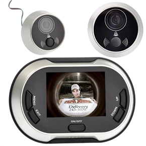 BuySKU65292 3.5-inch TFT-LCD 170 View Angle 0.3MP CMOS Digital Peephole Viewer Door Viewer with Speaker & Photo-taking Funtion