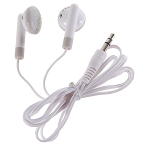 BuySKU26169 3.5mm Jack 79cm Cable Stereo Earphone Replacement (White)