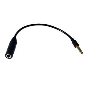 BuySKU66012 3.5mm to 2.5mm Stereo Headset Converter Cable for iPhone (14cm)