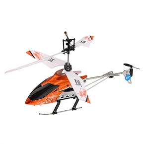 BuySKU58494 3-Channel R/C Helicopter Wireless Remote Control Delicate Toy Plane (Orange)