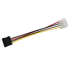  4 Pin 12" Serial ATA SATA Power Adapter Cable