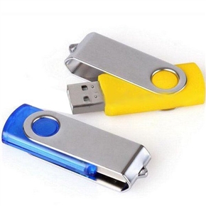 BuySKU60505 4GB Rotating Style USB Flash Drive (Random Color)