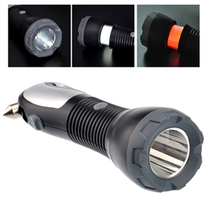 BuySKU66274 5-in-1 Multifunctional Emergency Tool with LED Flashlight /Emergency Light /Lantern /Seat-belt Cutter /Glass Breaker
