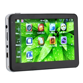 BuySKU66547 5-inch TFT-LCD Touch Screen Windows CE 6.0 Car GPS Navigator with 4GB TF Card /Multimedia Player /AV-In /Bluetooth