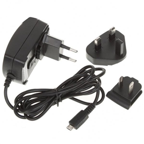 BuySKU55390 5-pin AC Power Adapter with US/EU/UK Plugs for Blackberry (AC 100~240V)