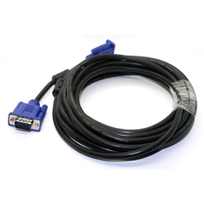 BuySKU67839 5M SVGA VGA Male to Male Monitor Video Extension Cable (Black)