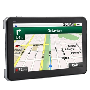 BuySKU59806 7-inch TFT-LCD Touch Screen Windows CE 6.0 128M/4G HD Car GPS Navigator with Free Maps /Media Player /FM /SD Slot
