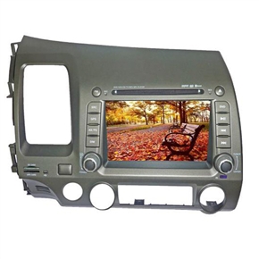 BuySKU59243 7" HD Digital Touch Screen 2 Din Special Car DVD Player with GPS DVB-T for Honda-Civic