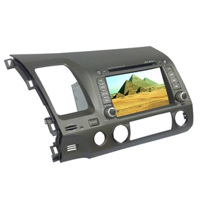 BuySKU59278 7" HD Digital Touch Screen 2 Din Special Car DVD Player with GPS for Honda-Civic