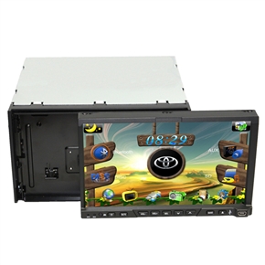 BuySKU59064 7" Touch Screen Detachable Panel 2-Din Car DVD Player KD-7200D - GPS/Analog TV/iPod/PIP/3D Animation (Black)