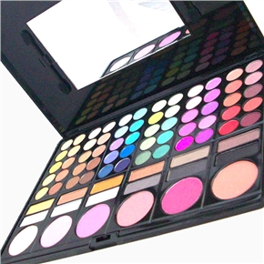 BuySKU65173 78-Color Professional Cosmetic Makeup Eyeshadow Lipgloss Blusher Palette Kit