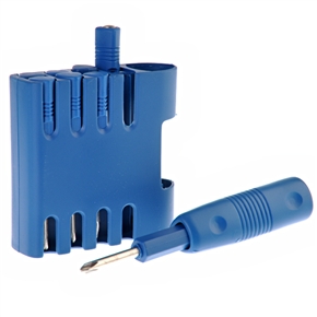 BuySKU62145 8-in-1 Portable Tool Kit Screwdriver Kit (Blue)