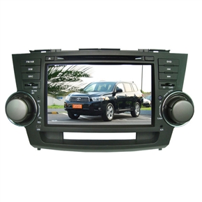 BuySKU59289 8" HD Digital Touch Screen 2 Din Special Car DVD Player for TOYOTA-Highlander