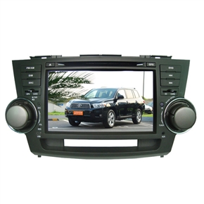 BuySKU59262 8" HD Digital Touch Screen 2 Din Special Car DVD Player with GPS DVB-T for TOYOTA-Highlander