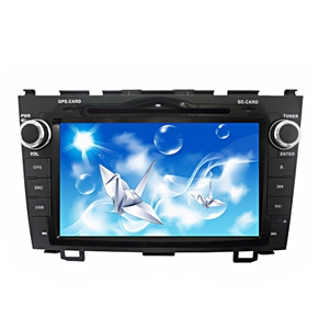 BuySKU59313 8" HD Digital Touch Screen 2 Din Special Car DVD Player with GPS for HONDA-CRV