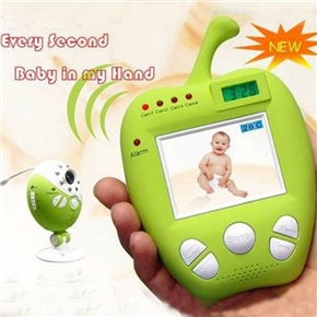 BuySKU57345 816Q 2.5 inch Color LCD Wireless Baby Monitor with Night Vision (Green)