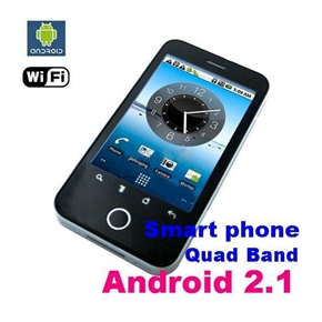 BuySKU44044 A3000 Google Android 2.1 Smart Cell Phone Dual SIM Dual Standby Quad-band WiFi TV GPS Java Touch Screen