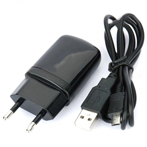 BuySKU53699 AC Power Adapter/Charger with USB Data Cable for HTC Incredible S/Desire S/Desire Z/HD 7 (EU-plug)