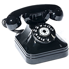 BuySKU67775 Antique Telephone Shaped Butane Lighter with Ringing - Black