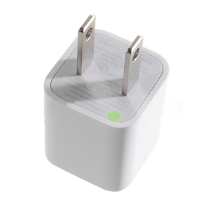 BuySKU66054 Apple Adapter 100~240V 1000mA US Plug USB Power Adapter for Apple iPod iPhone3g iPhone4g/4s (White)