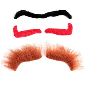 BuySKU61863 Assorted Eyebrows for Parties /Costume Balls /Halloween /Performances - 3pairs/pack