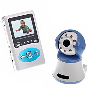 BuySKU58484 BM001 2.4GHz 2.4-inch Night Vision 2-way Audio Digital Wireless Baby Monitor Set