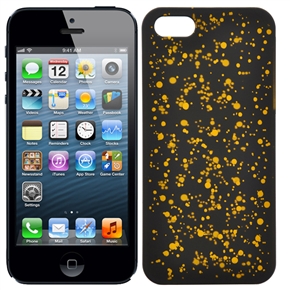BuySKU67702 Beautiful Dreamlike Planets Pattern Style Hard Protective Back Case Cover for iPhone 5 (Yellow)