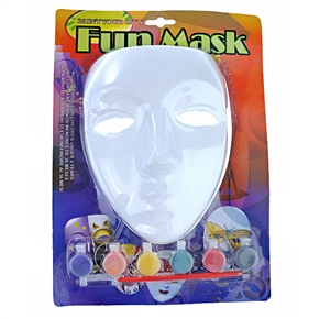 BuySKU61746 Big Face White Mask for April Fools' Day /Costume Balls /Halloween /Performances