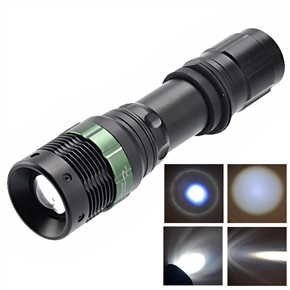 BuySKU63779 CREE Q5 LED Three Modes Metal Flashlight for Outdoor Activities