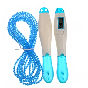 BuySKU59080 CX-028 ABS PVC Digital Counting Jump Rope with Stopwatch